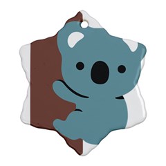 Animal Koala Ornament (snowflake)