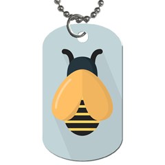 Animals Bee Wasp Black Yellow Fly Dog Tag (two Sides)