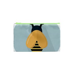 Animals Bee Wasp Black Yellow Fly Cosmetic Bag (xs) by Alisyart