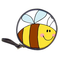 Animals Bee Wasp Smile Face Classic 20-cd Wallets