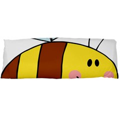 Animals Bee Wasp Smile Face Body Pillow Case Dakimakura (two Sides) by Alisyart