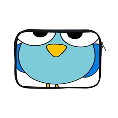 Bird Big Eyes Blue Apple Ipad Mini Zipper Cases