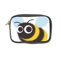 Bee Wasp Face Sinister Eye Fly Coin Purse by Alisyart