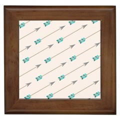 Arrow Quilt Framed Tiles