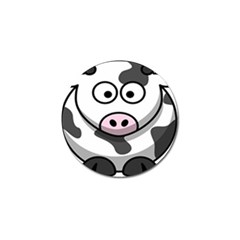 Animals Cow  Face Cute Golf Ball Marker (4 Pack)