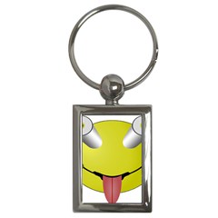 Bug Eye Tounge Key Chains (rectangle)  by Alisyart