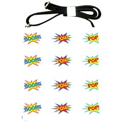 Boom Pow Pop Sign Shoulder Sling Bags by Alisyart