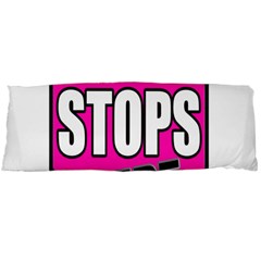 Bullying Stops Here Pink Sign Body Pillow Case (dakimakura)