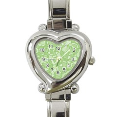 Pattern Heart Italian Charm Watch