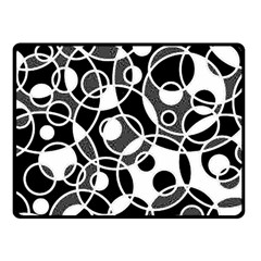 Pattern Fleece Blanket (small) by Valentinaart