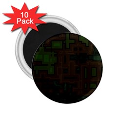 Circuit Board A Completely Seamless Background Design 2 25  Magnets (10 Pack)  by Simbadda