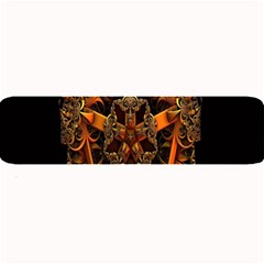 3d Fractal Jewel Gold Images Large Bar Mats by Simbadda