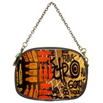 Graffiti Bottle Art Chain Purses (Two Sides)  Front