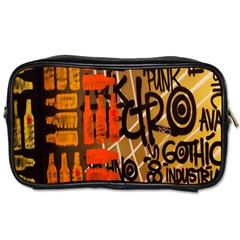 Graffiti Bottle Art Toiletries Bags 2-side