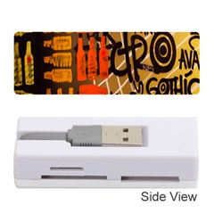 Graffiti Bottle Art Memory Card Reader (stick)  by Simbadda