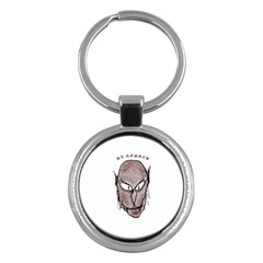 Scary Vampire Drawing Key Chains (round)  by dflcprints