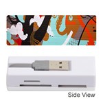 Colorful Graffiti In Amsterdam Memory Card Reader (Stick)  Front