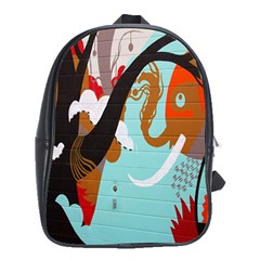 Colorful Graffiti In Amsterdam School Bags (xl) 