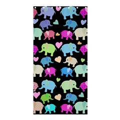 Cute Elephants  Shower Curtain 36  X 72  (stall) 