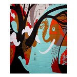 Colorful Graffiti In Amsterdam Shower Curtain 60  x 72  (Medium)  60 x72  Curtain