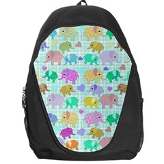 Cute elephants  Backpack Bag