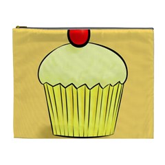 Cake Bread Pie Cerry Cosmetic Bag (xl)