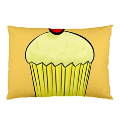 Cake Bread Pie Cerry Pillow Case (two Sides)