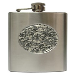 Us Army Digital Camouflage Pattern Hip Flask (6 Oz) by Simbadda