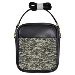 Us Army Digital Camouflage Pattern Girls Sling Bags by Simbadda