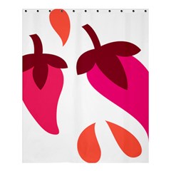 Chili Shower Curtain 60  X 72  (medium)  by Alisyart