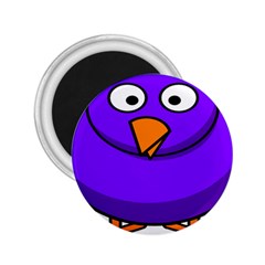 Cartoon Bird Purple 2 25  Magnets