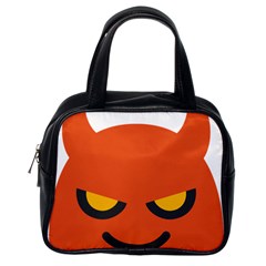 Devil Classic Handbags (one Side) by Alisyart