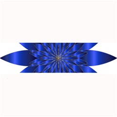 Chromatic Flower Blue Star Large Bar Mats by Alisyart