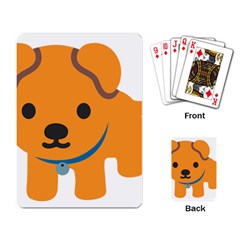 Dog Playing Card by Alisyart