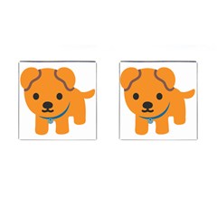 Dog Cufflinks (square)