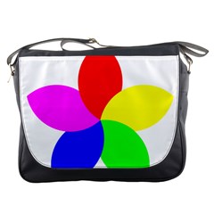 Fan Star Floral Messenger Bags