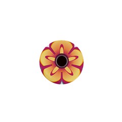 Flower Floral Hole Eye Star 1  Mini Magnets