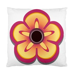 Flower Floral Hole Eye Star Standard Cushion Case (one Side)