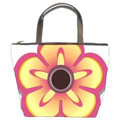 Flower Floral Hole Eye Star Bucket Bags