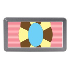 Garage Door Quilts Flower Line Memory Card Reader (mini) by Alisyart