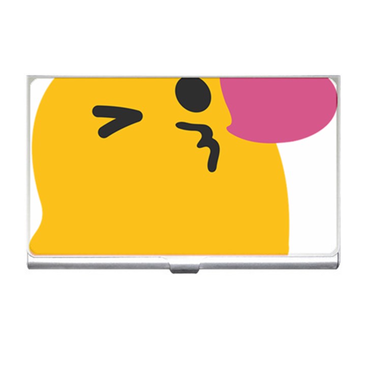 Happy Heart Love Face Emoji Business Card Holders