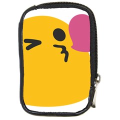 Happy Heart Love Face Emoji Compact Camera Cases