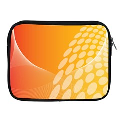 Abstract Orange Background Apple Ipad 2/3/4 Zipper Cases by Simbadda