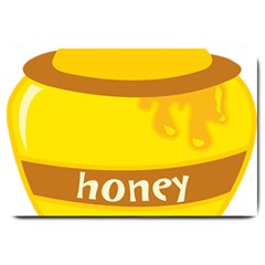 Honet Bee Sweet Yellow Large Doormat 