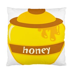 Honet Bee Sweet Yellow Standard Cushion Case (two Sides)