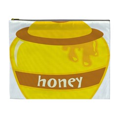 Honet Bee Sweet Yellow Cosmetic Bag (xl)