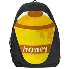 Honet Bee Sweet Yellow Backpack Bag by Alisyart