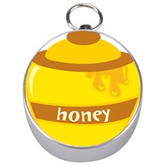 Honet Bee Sweet Yellow Silver Compasses by Alisyart