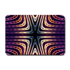 Vibrant Pattern Colorful Seamless Pattern Small Doormat  by Simbadda