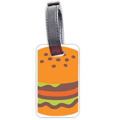 Hamburger Luggage Tags (one Side)  by Alisyart